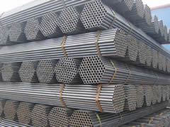 Straight welded pipe